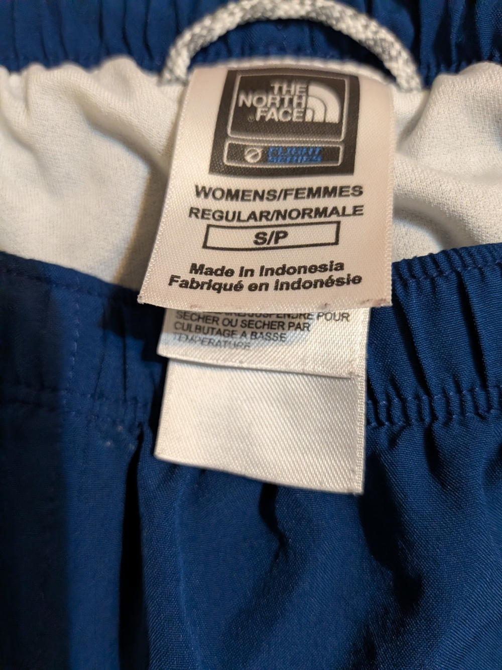 The North Face Womens Blue Elastic Waist Shorts
